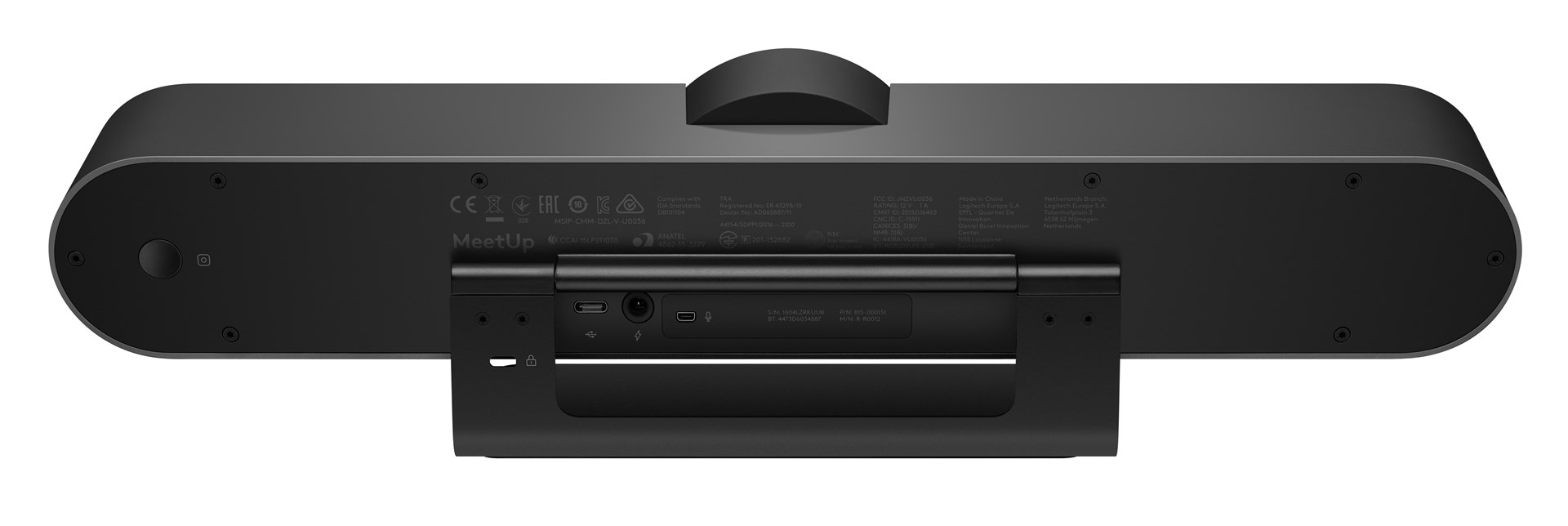 Logitech MeetUp Black 3840 x 2160 pixels 30 fps Logitech MeetUp Black 3840 x 2160 pixels 30 fps