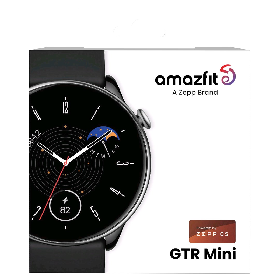 Amazfit GTR Mini 3.25 cm (1.28") AMOLED 42 mm Digital 416 x 416 pixels Touchscreen Black, Silver GPS (satellite) Amazfit GTR Mini 3.25 cm (1.28") AMOLED 42 mm Digital 416 x 416 pixels Touchscreen Black, Silver GPS (satellite)