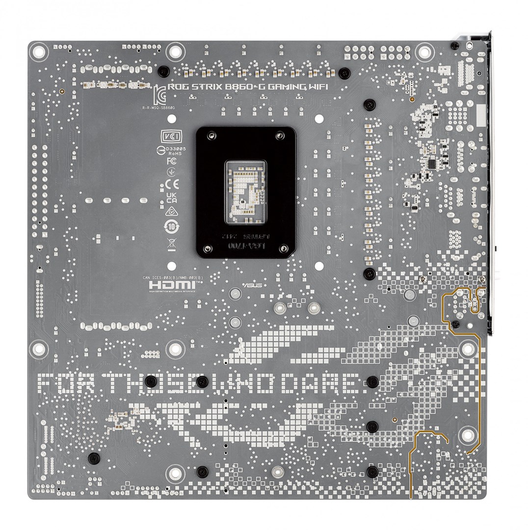 ASUS ROG STRIX B860-G GAMING WIFI Intel B860 LGA 1851 (Socket V1) micro ATX ASUS ROG STRIX B860-G GAMING WIFI Intel B860 LGA 1851 (Socket V1) micro ATX