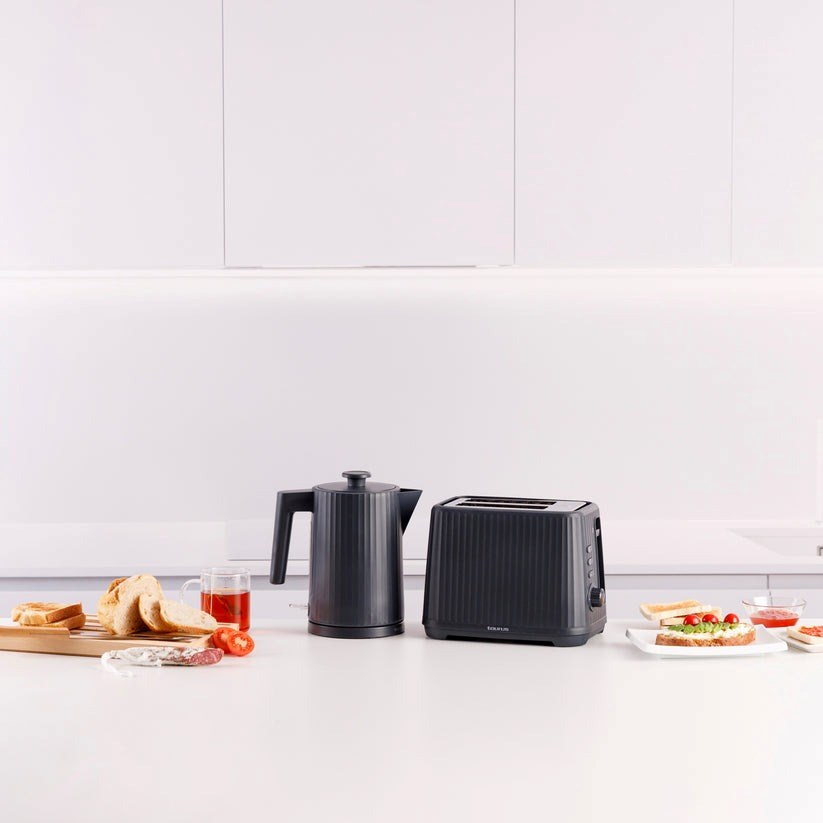 Taurus Jonic Toast Toaster 2 slices 1150 W Black Taurus Jonic Toast Toaster 2 slices 1150 W Black