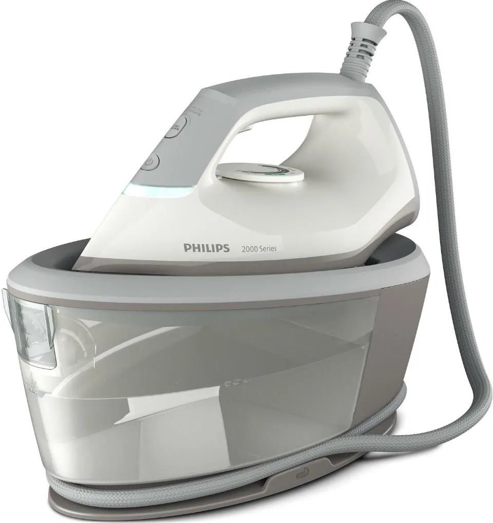Philips 2000 series PSG2000/80 steam ironing station 2400 W 1.4 L Ceramic soleplate Grey, White Philips 2000 series PSG2000/80 steam ironing station 2400 W 1.4 L Ceramic soleplate Grey, White