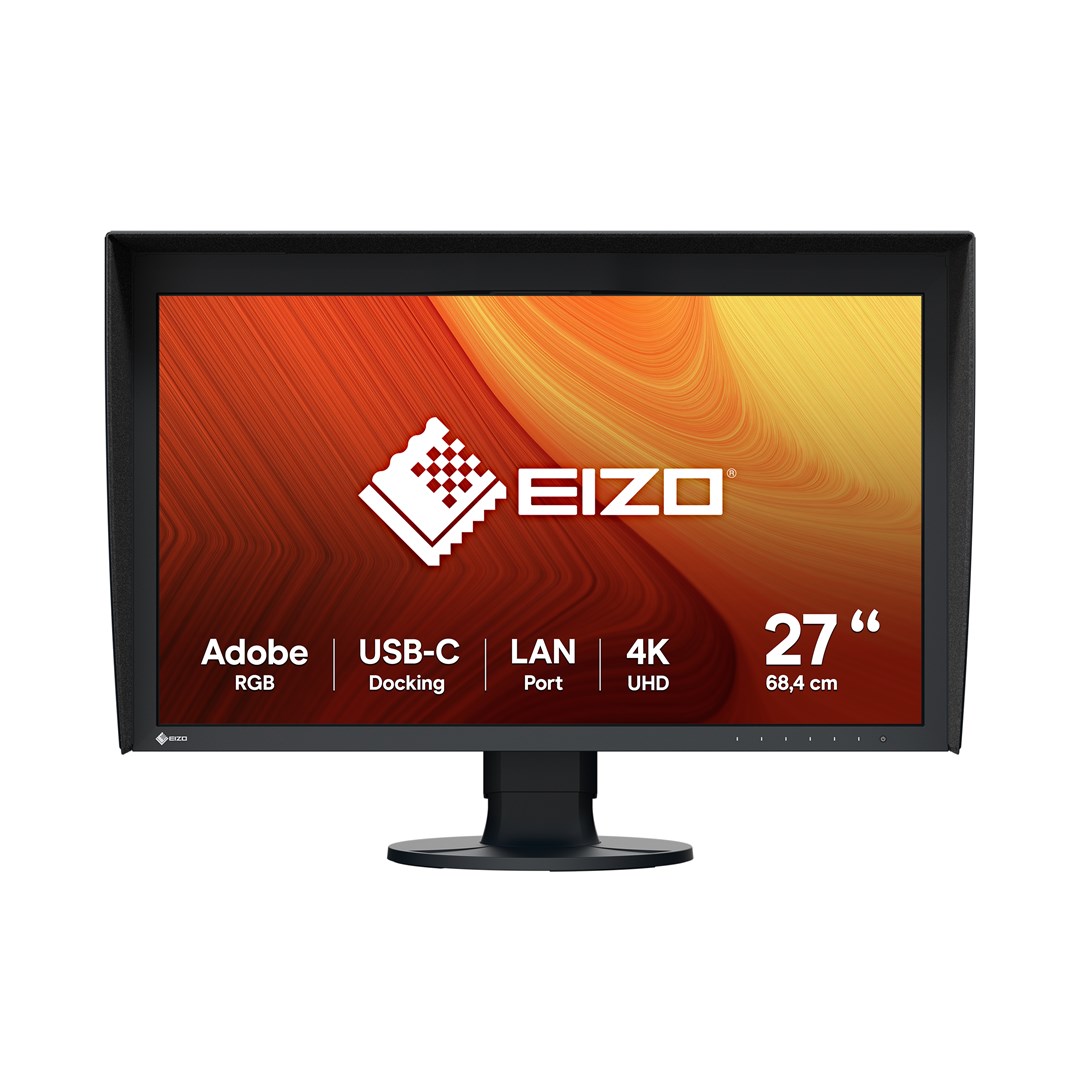 EIZO ColorEdge CG2700X computer monitor 68.6 cm (27") 3840 x 2160 pixels 4K Ultra HD LCD Black EIZO ColorEdge CG2700X computer monitor 68.6 cm (27") 3840 x 2160 pixels 4K Ultra HD LCD Black