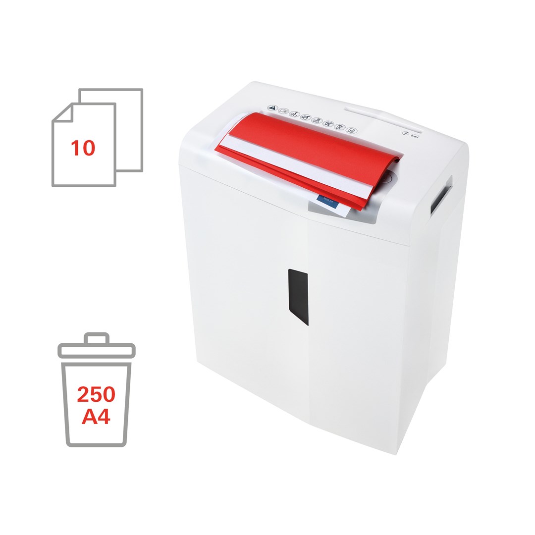 HSM shredstar S10 document shredder, 6 mm + separate CD-cutting mechanism HSM shredstar S10 document shredder, 6 mm + separate CD-cutting mechanism