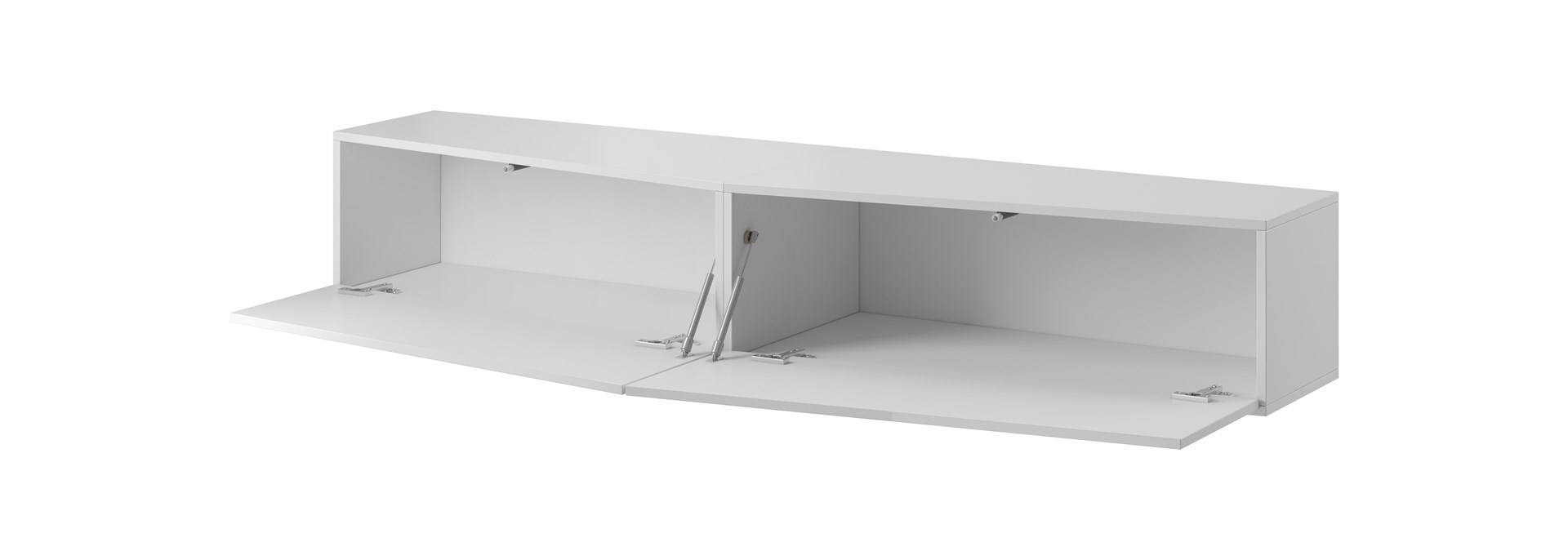 Cama TV stand VIGO SLANT 180cm (2x90) white/white gloss Cama TV stand VIGO SLANT 180cm (2x90) white/white gloss