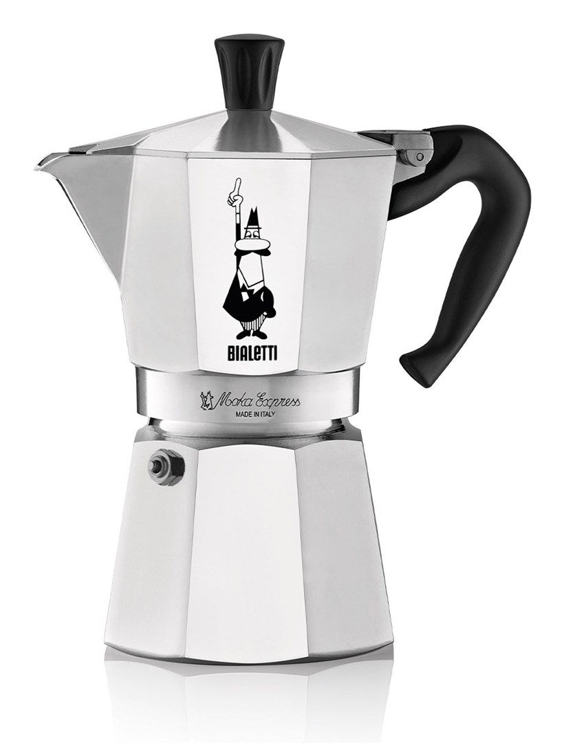 Bialetti Moka Express Moka pot 0.3 L Aluminium, Black Bialetti Moka Express Moka pot 0.3 L Aluminium, Black