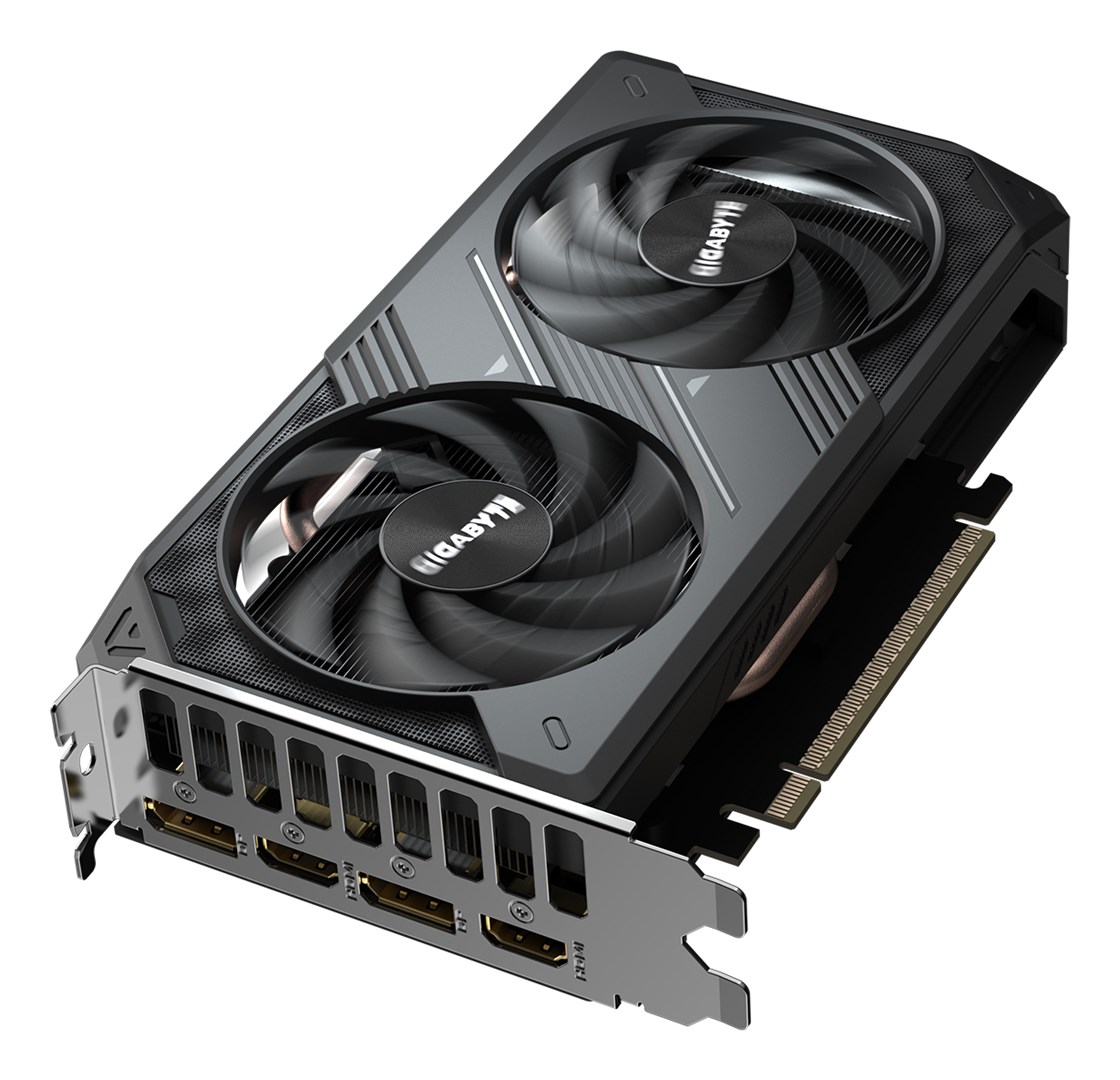 GIGABYTE GeForce RTX 5050 WINDFORCE OC 8G Graphics Card - 8GB GDDR6, 128bit, PCI-E 5.0, 2587MHz Core Clock, 2 x DP, 2 x HDMI, NVIDIA DLSS 4, GV-N5050WF2OC-8GD GIGABYTE GeForce RTX 5050 WINDFORCE OC 8G Graphics Card - 8GB GDDR6, 128bit, PCI-E 5.0, 2587MHz Core Clock, 2 x DP, 2 x HDMI, NVIDIA DLSS 4, GV-N5050WF2OC-8GD