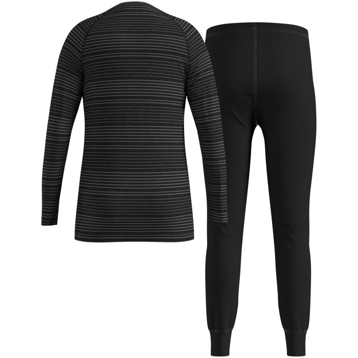 Thermal underwear - Odlo Set long ACTIVE WARM SET size 128cm Black Thermal underwear - Odlo Set long ACTIVE WARM SET size 128cm Black