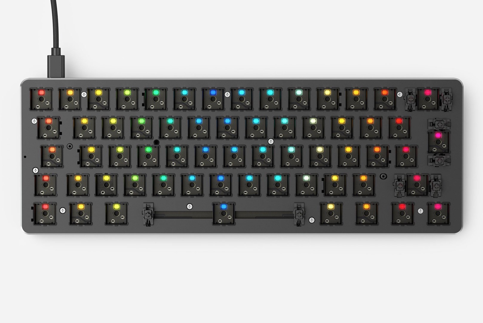 Glorious PC Gaming Race GMMK - ISO Compact keyboard Black Glorious PC Gaming Race GMMK - ISO Compact keyboard Black