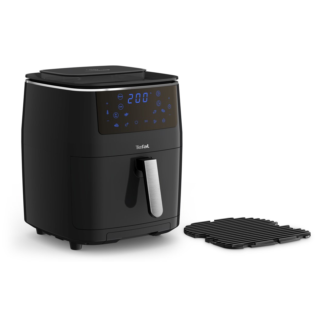 Tefal Easy Fry Grill & Steam FW2018 Single Stand-alone 1700 W Hot air fryer Black Tefal Easy Fry Grill & Steam FW2018 Single Stand-alone 1700 W Hot air fryer Black