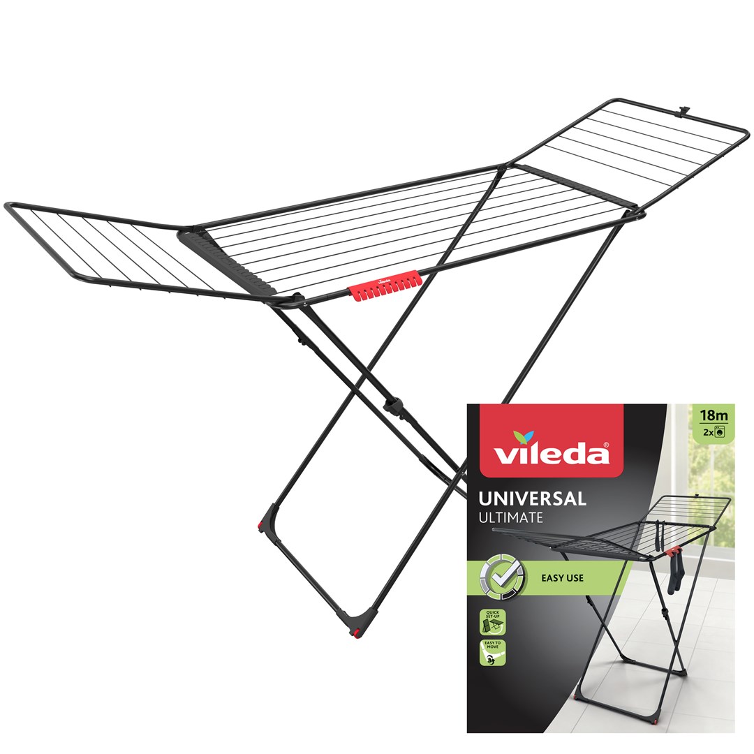 Clothes Drying Rack Vileda Universal Ultimate Clothes Drying Rack Vileda Universal Ultimate