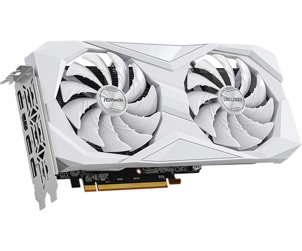 Graphics Card Asrock RX 6600 Challenger White 8G Graphics Card Asrock RX 6600 Challenger White 8G
