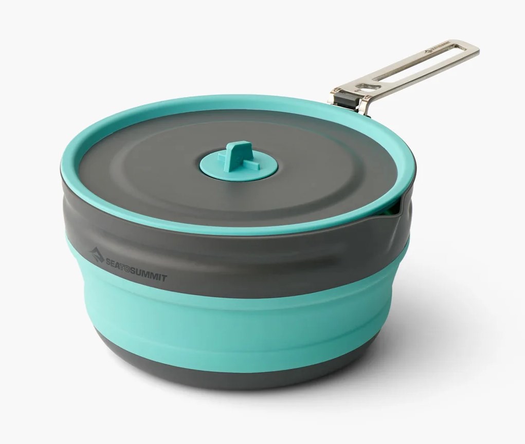 Sea To Summit Frontier Pot 2.2 L Green, Grey Sea To Summit Frontier Pot 2.2 L Green, Grey