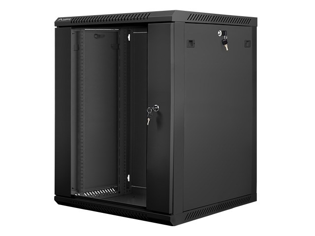 Lanberg WF01-6615-10B rack cabinet 15U Wall mounted rack Black Lanberg WF01-6615-10B rack cabinet 15U Wall mounted rack Black