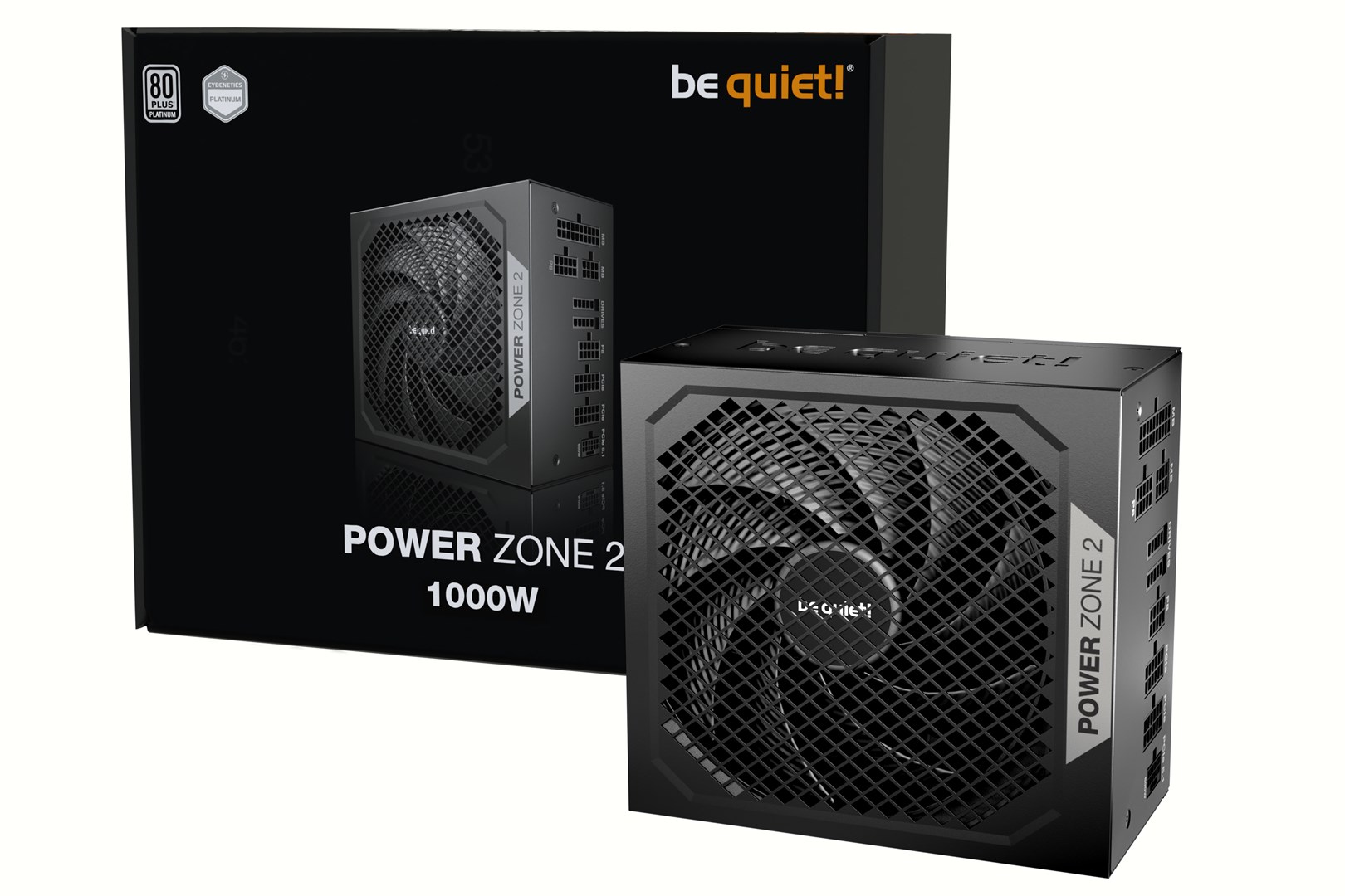 be quiet! POWER ZONE 2 1000W power supply unit 20+4 pin ATX ATX Black be quiet! POWER ZONE 2 1000W power supply unit 20+4 pin ATX ATX Black