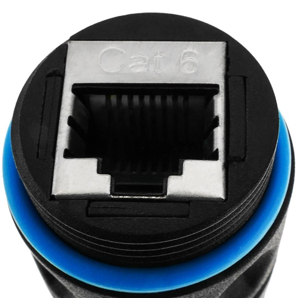Techly IWP-MD C6-IP68T cable gender changer RJ-45 Black Techly IWP-MD C6-IP68T cable gender changer RJ-45 Black