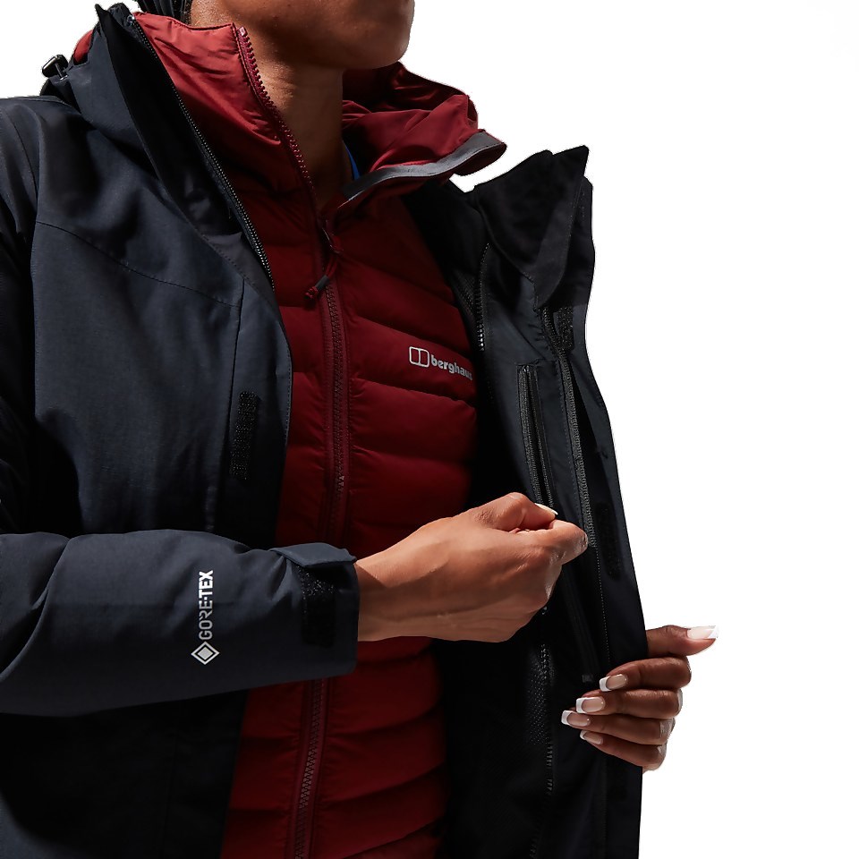 BERGHAUS Hillwalker Gore-Tex InterActive Jacket - women's jacket, size M (black) BERGHAUS Hillwalker Gore-Tex InterActive Jacket - women's jacket, size M (black)