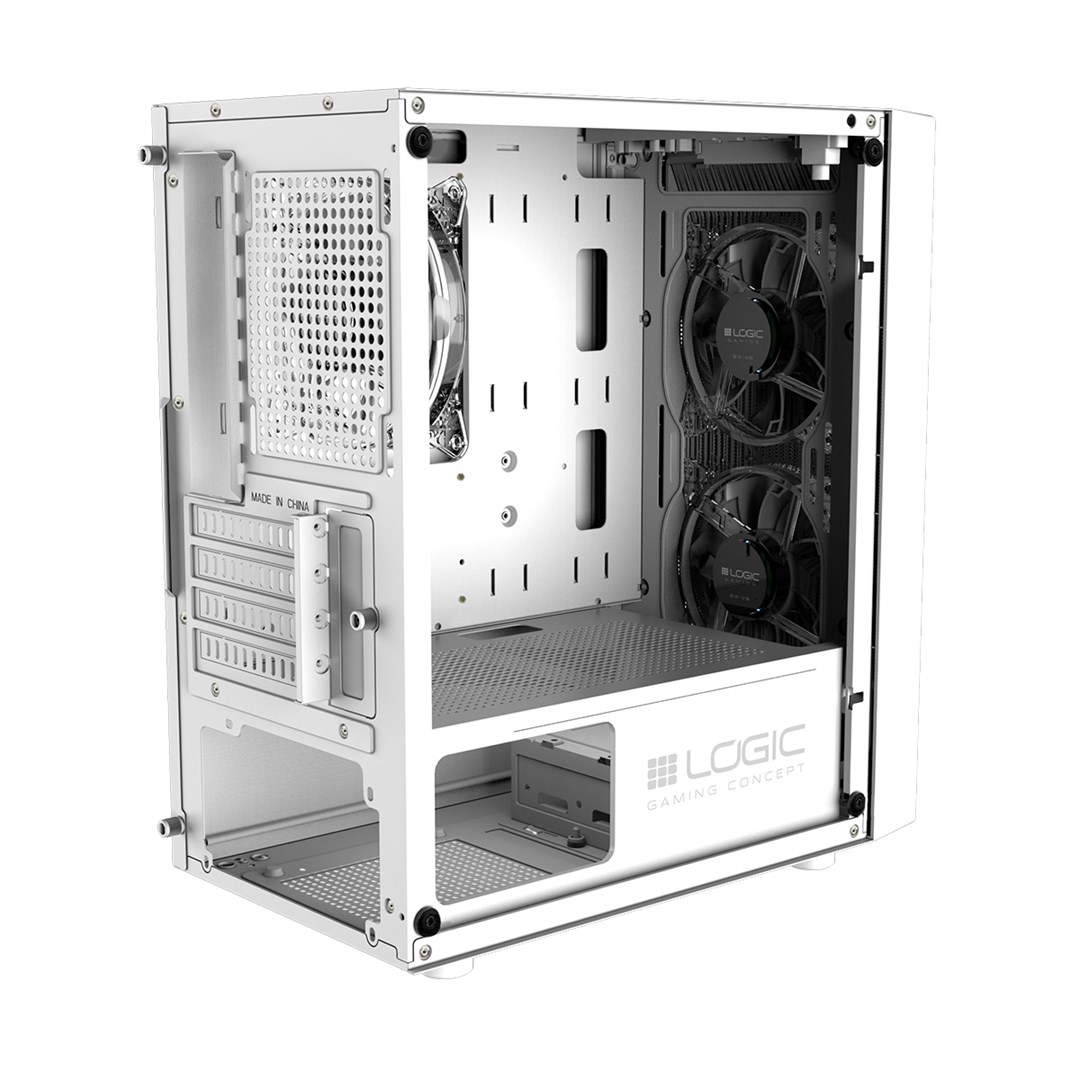 LOGIC ATOS ARGB Mini USB 3.0 Enclosure White LOGIC ATOS ARGB Mini USB 3.0 Enclosure White