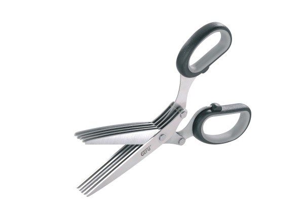 GEFU 12660 kitchen scissors 191 mm Black, Stainless steel Herb GEFU 12660 kitchen scissors 191 mm Black, Stainless steel Herb