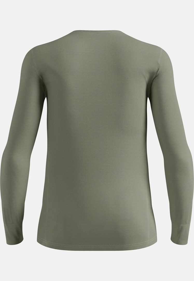 ODLO BL TOP crew neck l/s ACTIVE WARM long-sleeved thermal underwear, size M, grey ODLO BL TOP crew neck l/s ACTIVE WARM long-sleeved thermal underwear, size M, grey