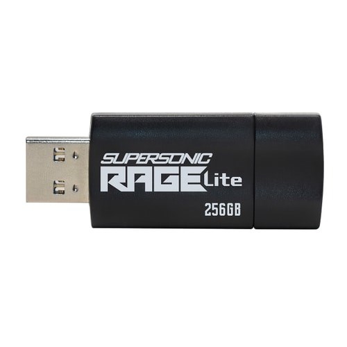 Flashdrive PATRIOT Rage Lite 512GB 120 MB/S USB 3.2 retractable Black (PEF512GRLB32U) Flashdrive PATRIOT Rage Lite 512GB 120 MB/S USB 3.2 retractable Black (PEF512GRLB32U)