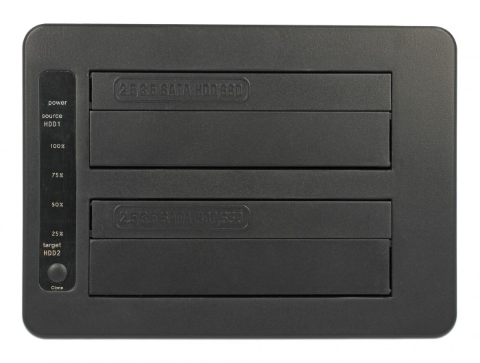 DeLOCK 63957 storage drive docking station USB 3.2 Gen 2 (3.1 Gen 2) Type-C Black DeLOCK 63957 storage drive docking station USB 3.2 Gen 2 (3.1 Gen 2) Type-C Black