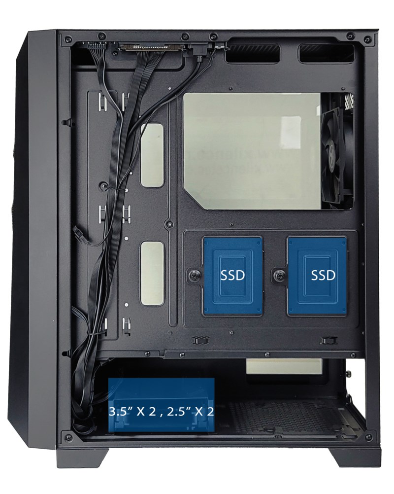 Xilence Performance C XG131 | X712.RGB Midi Tower Black Xilence Performance C XG131 | X712.RGB Midi Tower Black