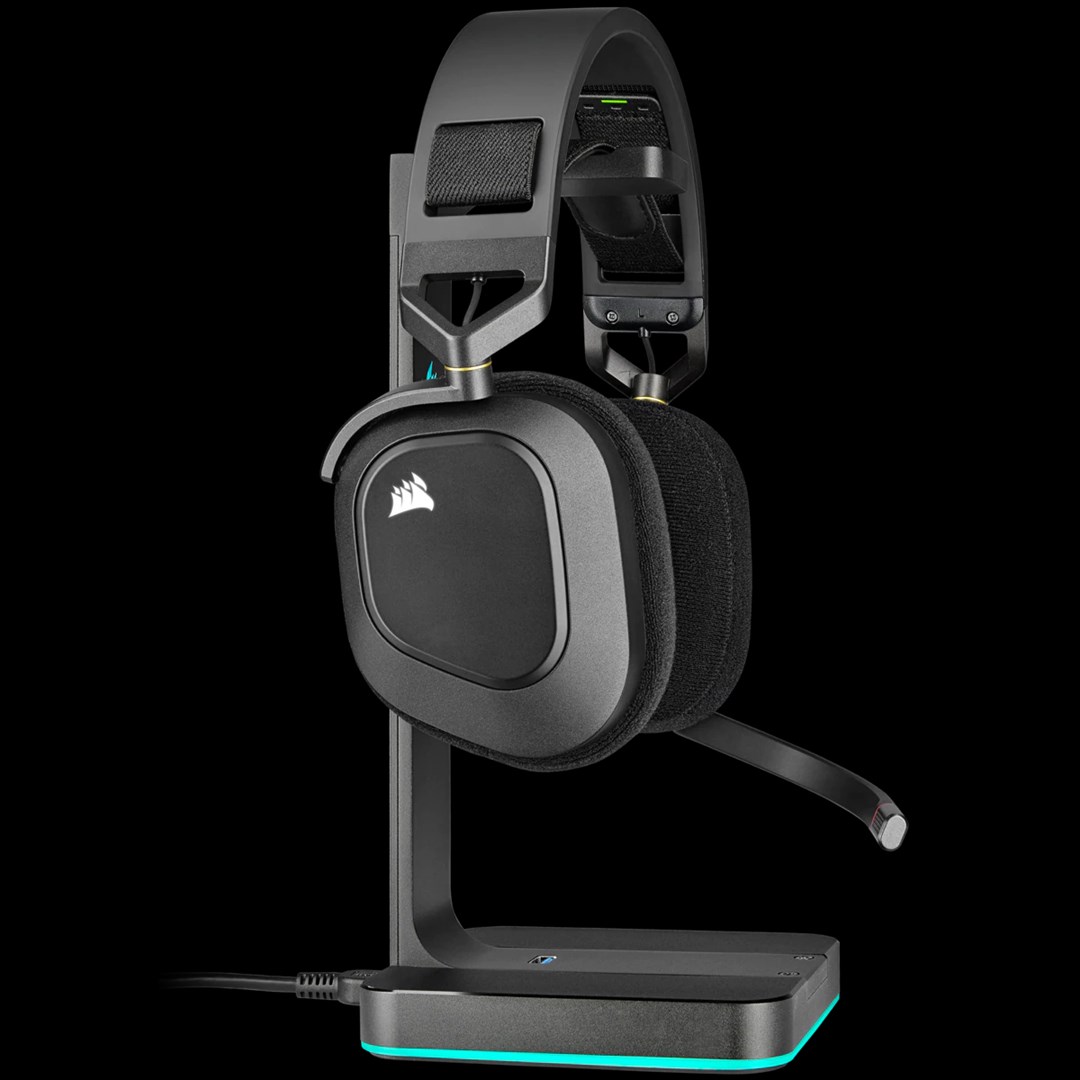 Corsair | Gaming Headset RGB | HS80 | Wireless | Over-Ear | Wireless Corsair | Gaming Headset RGB | HS80 | Wireless | Over-Ear | Wireless