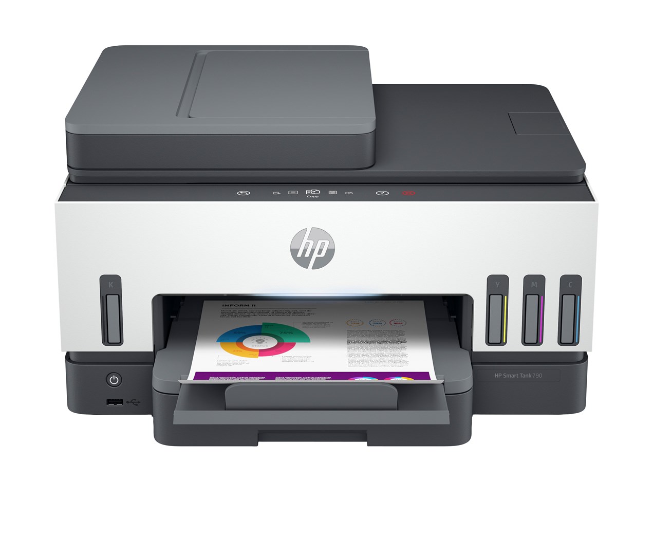 HP Smart Tank 790 All-in-One Printer Thermal inkjet A4 4800 x 1200 DPI 15 ppm Wi-Fi HP Smart Tank 790 All-in-One Printer Thermal inkjet A4 4800 x 1200 DPI 15 ppm Wi-Fi