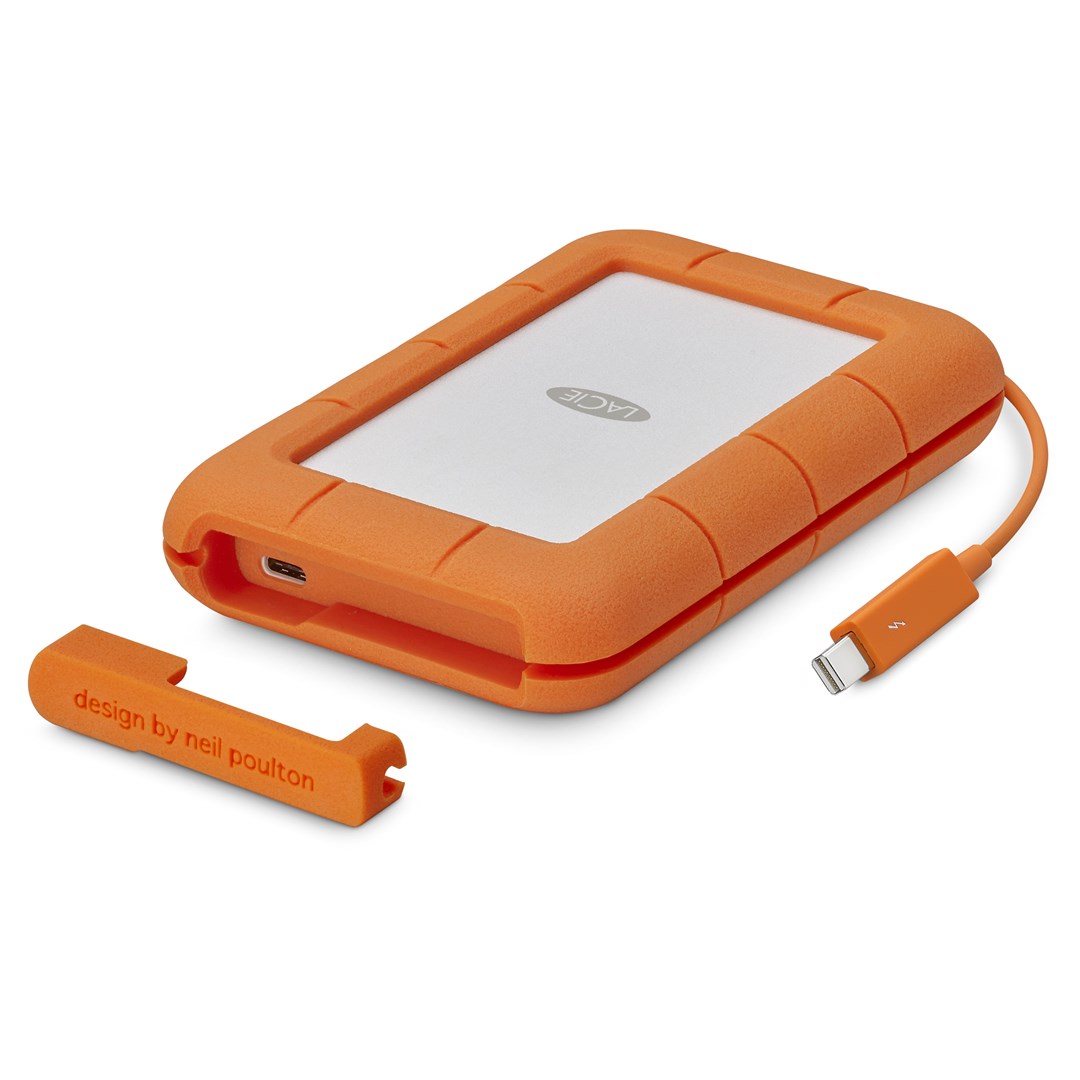 LaCie Rugged USB-C external hard drive 5 TB USB Type-C 3.2 Gen 1 (3.1 Gen 1) Grey, Yellow LaCie Rugged USB-C external hard drive 5 TB USB Type-C 3.2 Gen 1 (3.1 Gen 1) Grey, Yellow