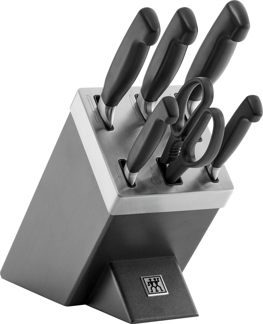 ZWILLING FOUR STAR 35148-507-0 kitchen knife/cutlery block set 7 pc(s) Grey ZWILLING FOUR STAR 35148-507-0 kitchen knife/cutlery block set 7 pc(s) Grey