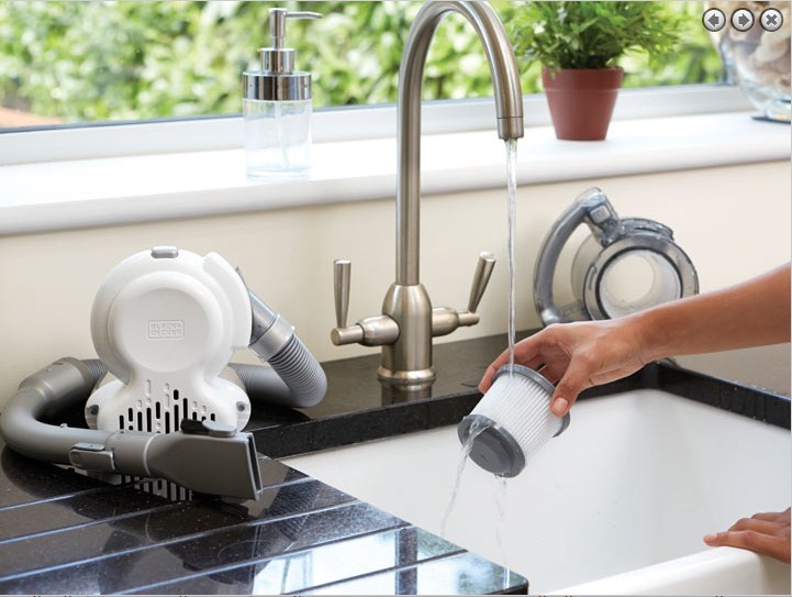 Black & Decker PD1820LF handheld vacuum Black, Chrome Bagless Black & Decker PD1820LF handheld vacuum Black, Chrome Bagless