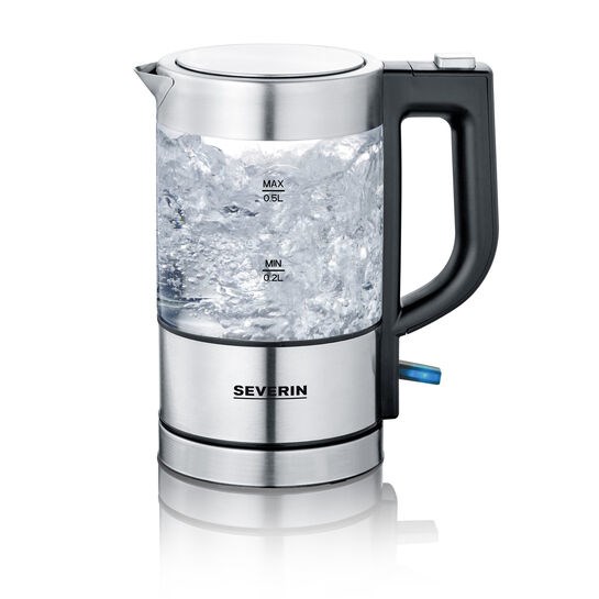 Severin WK 3472 electric kettle 0.5 L 1100 W Silver Severin WK 3472 electric kettle 0.5 L 1100 W Silver
