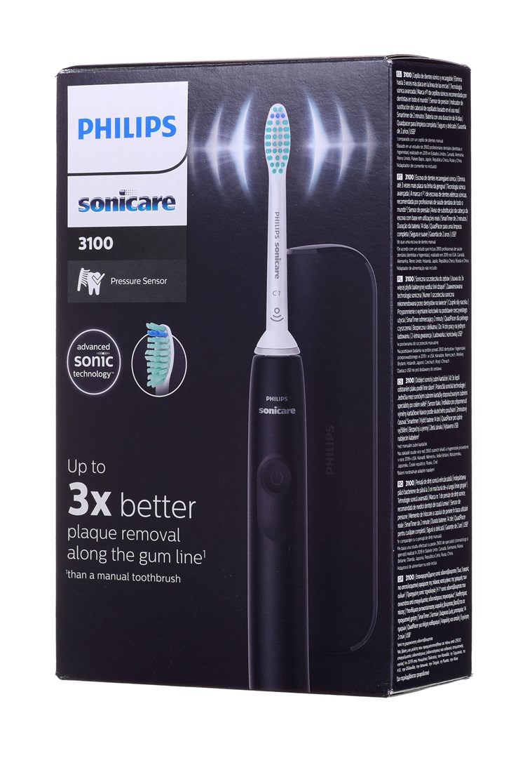Philips 3100 series Sonic technology Sonic electric toothbrush HX3673/14. Philips 3100 series Sonic technology Sonic electric toothbrush HX3673/14.