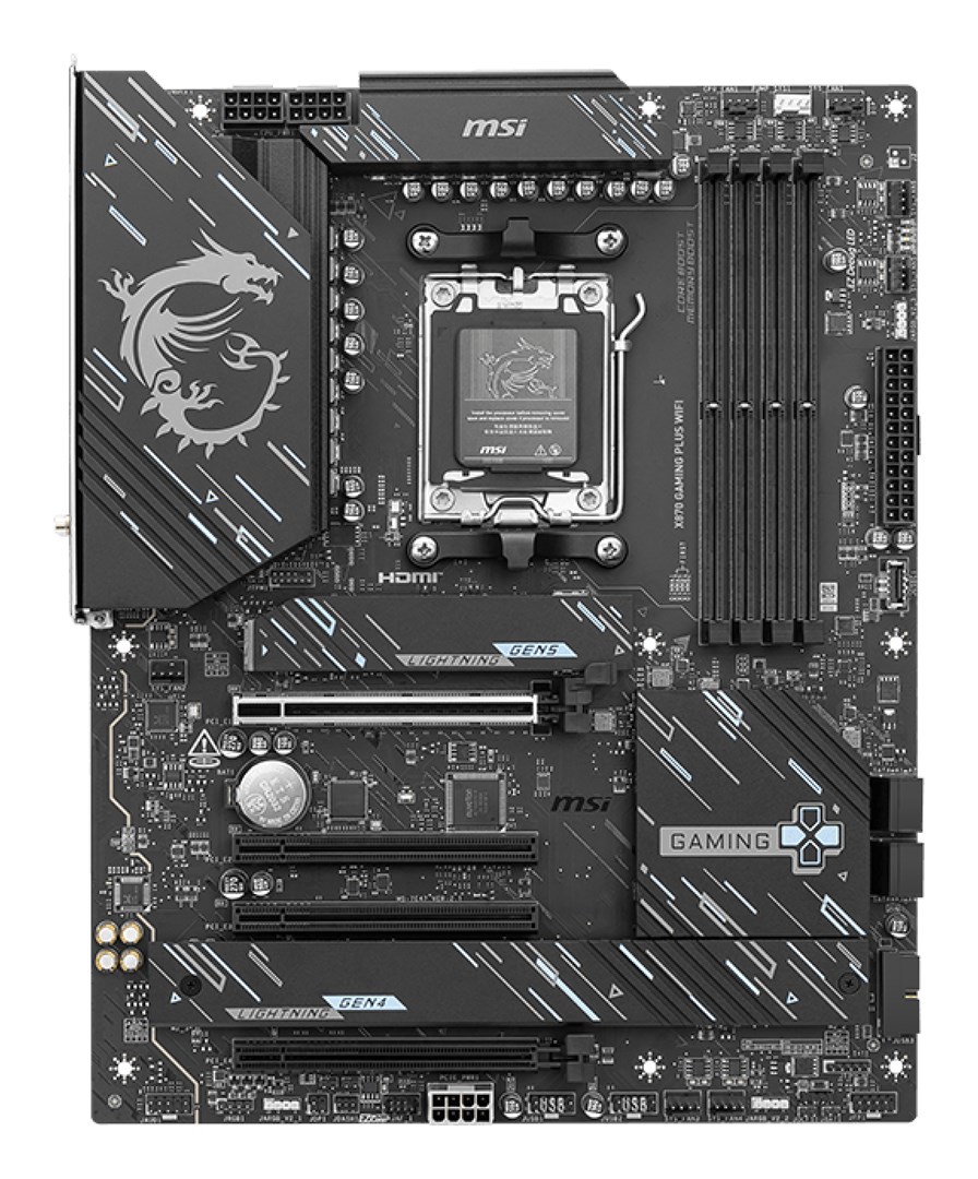 MSI X870 GAMING PLUS WIFI motherboard AMD X870 Socket AM5 ATX MSI X870 GAMING PLUS WIFI motherboard AMD X870 Socket AM5 ATX