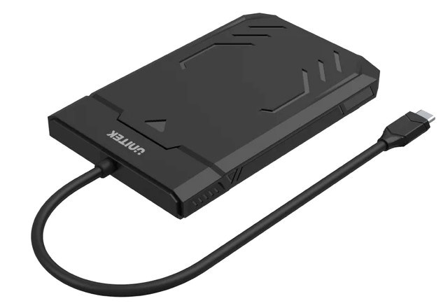 Unitek Y-3036A - DiskGuard Raiden 2.5" USB-C to SATA III 2.5” HDD/SSD Hard Disk Enclosure Unitek Y-3036A - DiskGuard Raiden 2.5" USB-C to SATA III 2.5” HDD/SSD Hard Disk Enclosure