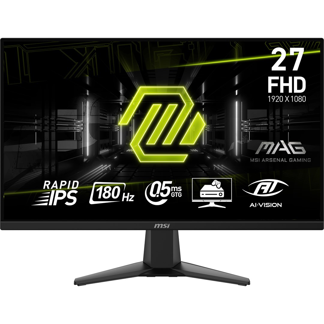 MSI MAG 275F computer monitor 68.6 cm (27") 1920 x 1080 pixels Full HD Black MSI MAG 275F computer monitor 68.6 cm (27") 1920 x 1080 pixels Full HD Black
