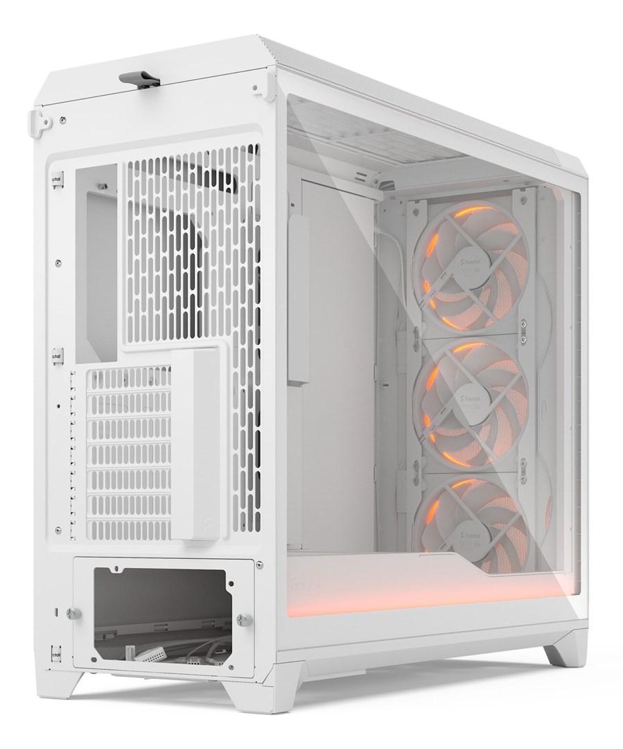 Fractal Design Meshify 3 XL Ambience Pro RGB White TG Clear Tint Fractal Design Meshify 3 XL Ambience Pro RGB White TG Clear Tint