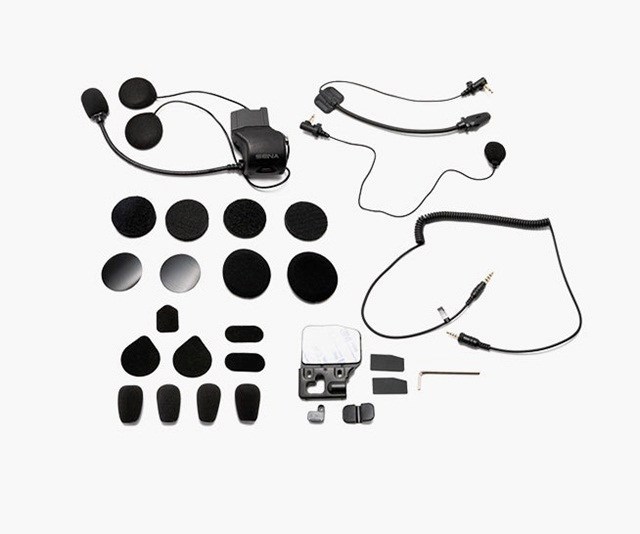 Sena SC-A0318 Universal helmet clip kit with speakers Black Sena SC-A0318 Universal helmet clip kit with speakers Black