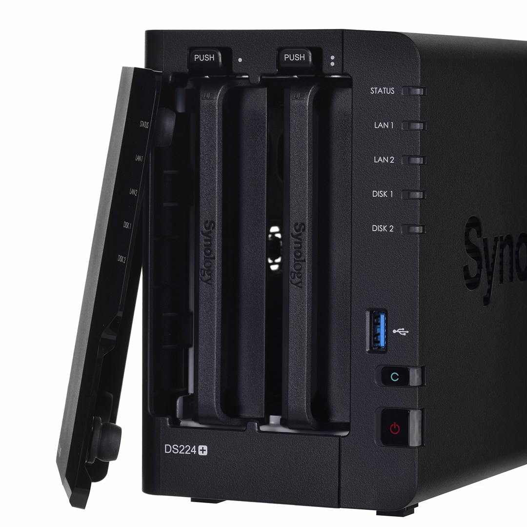 Synology DiskStation DS224+ NAS/storage server Desktop Ethernet LAN Synology DiskStation DS224+ NAS/storage server Desktop Ethernet LAN