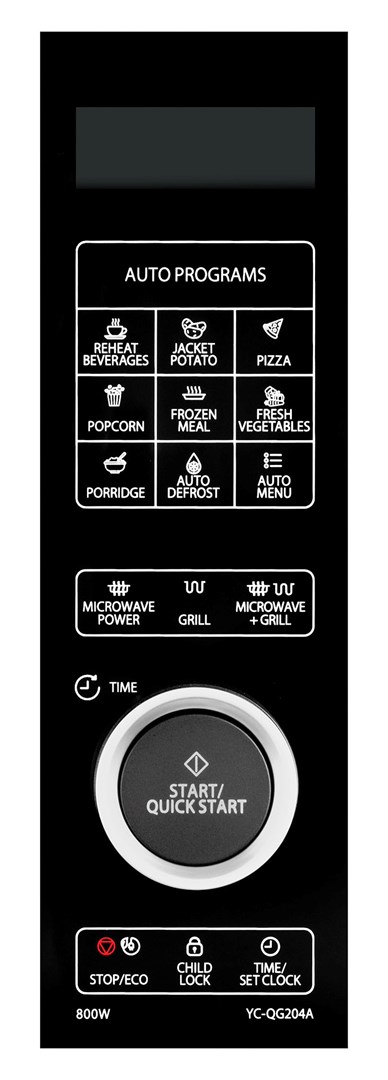 Sharp YC-QG204AEB Microwave Oven Sharp YC-QG204AEB Microwave Oven