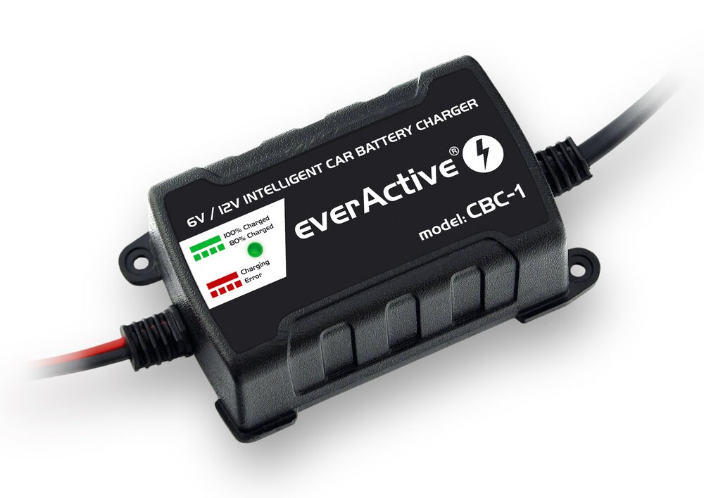 Car battery charger everActive CBC1 6V/12V Car battery charger everActive CBC1 6V/12V