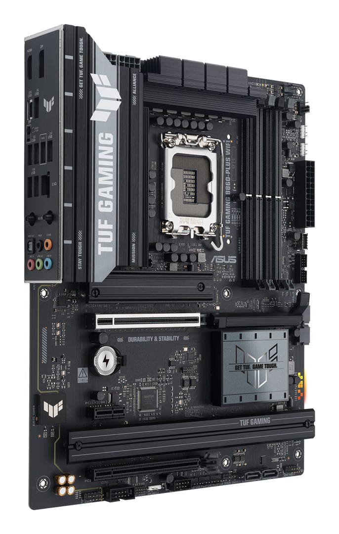 ASUS TUF GAMING B860-PLUS WIFI Intel B860 LGA 1851 (Socket V1) ATX motherboard ASUS TUF GAMING B860-PLUS WIFI Intel B860 LGA 1851 (Socket V1) ATX motherboard