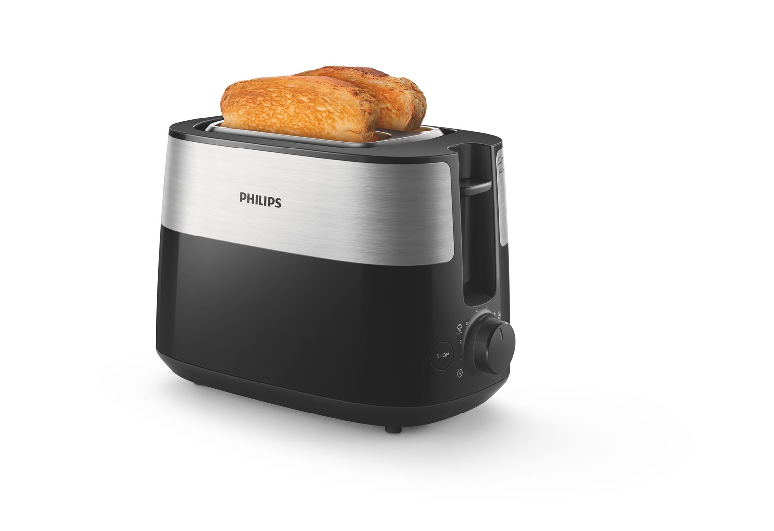 Philips Daily Collection HD2516/90 toaster 2 slice(s) 830 W Black Philips Daily Collection HD2516/90 toaster 2 slice(s) 830 W Black