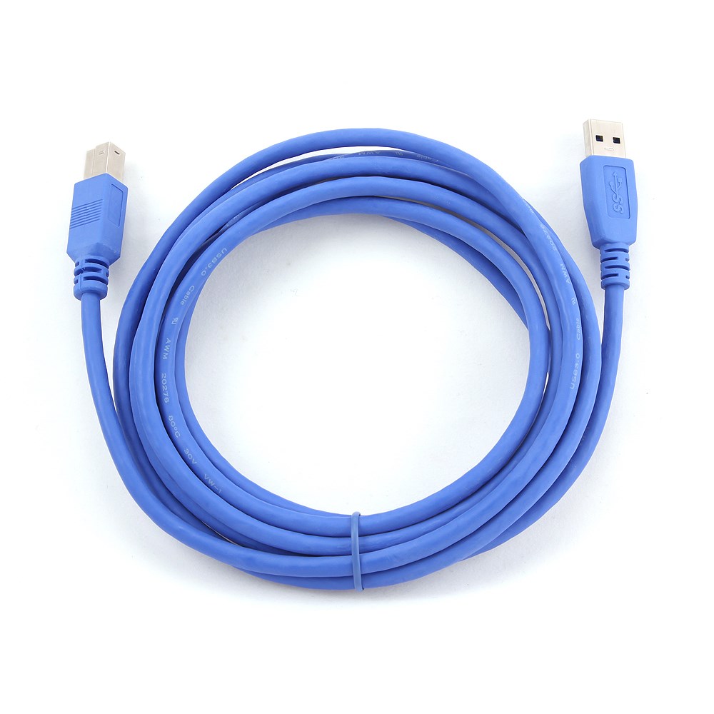 Gembird CCP-USB3-AMBM-10 USB cable 3 m USB A USB B Blue Gembird CCP-USB3-AMBM-10 USB cable 3 m USB A USB B Blue