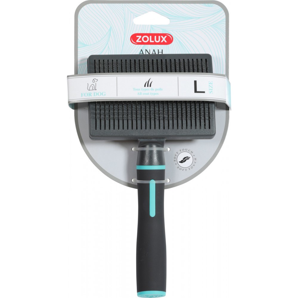 Zolux ANAH Brush with extendable needles Medium Zolux ANAH Brush with extendable needles Medium
