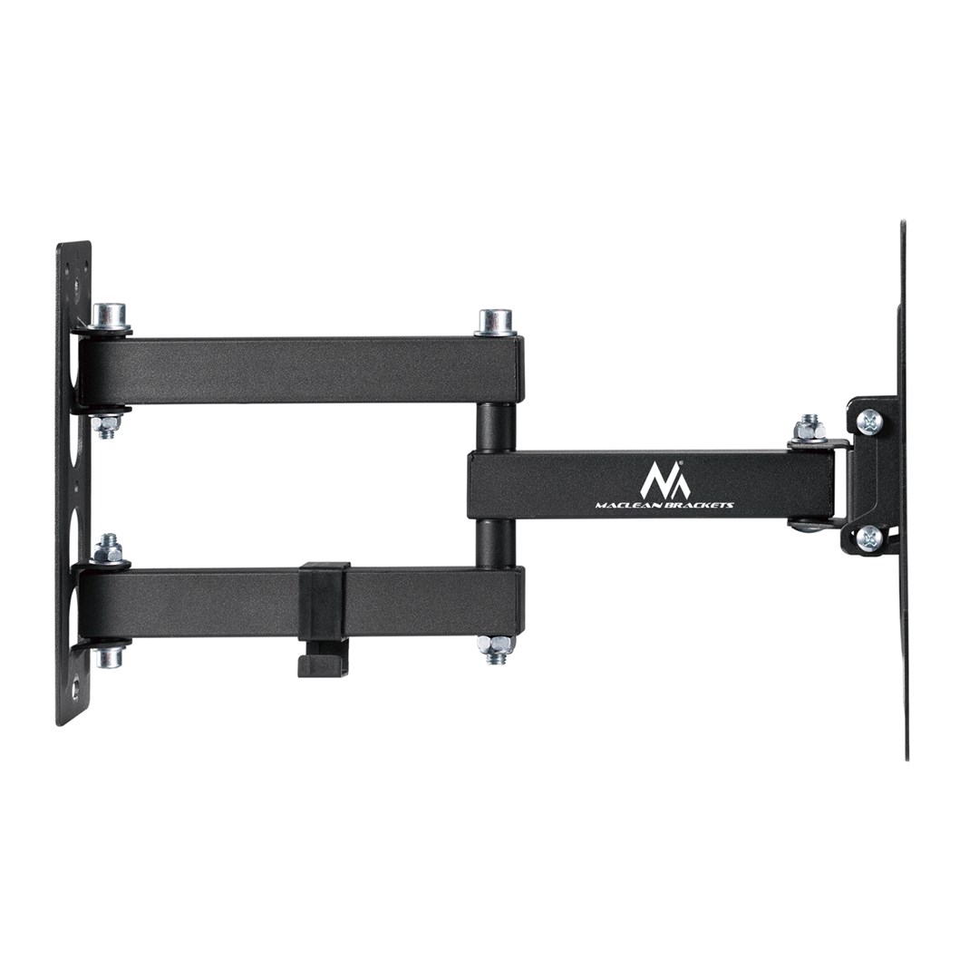 Maclean MC-700N TV Monitor Wall Mount Universal max VESA 200x20 23"-43" 30kg Black Extendable Tilting for Small TVs Maclean MC-700N TV Monitor Wall Mount Universal max VESA 200x20 23"-43" 30kg Black Extendable Tilting for Small TVs