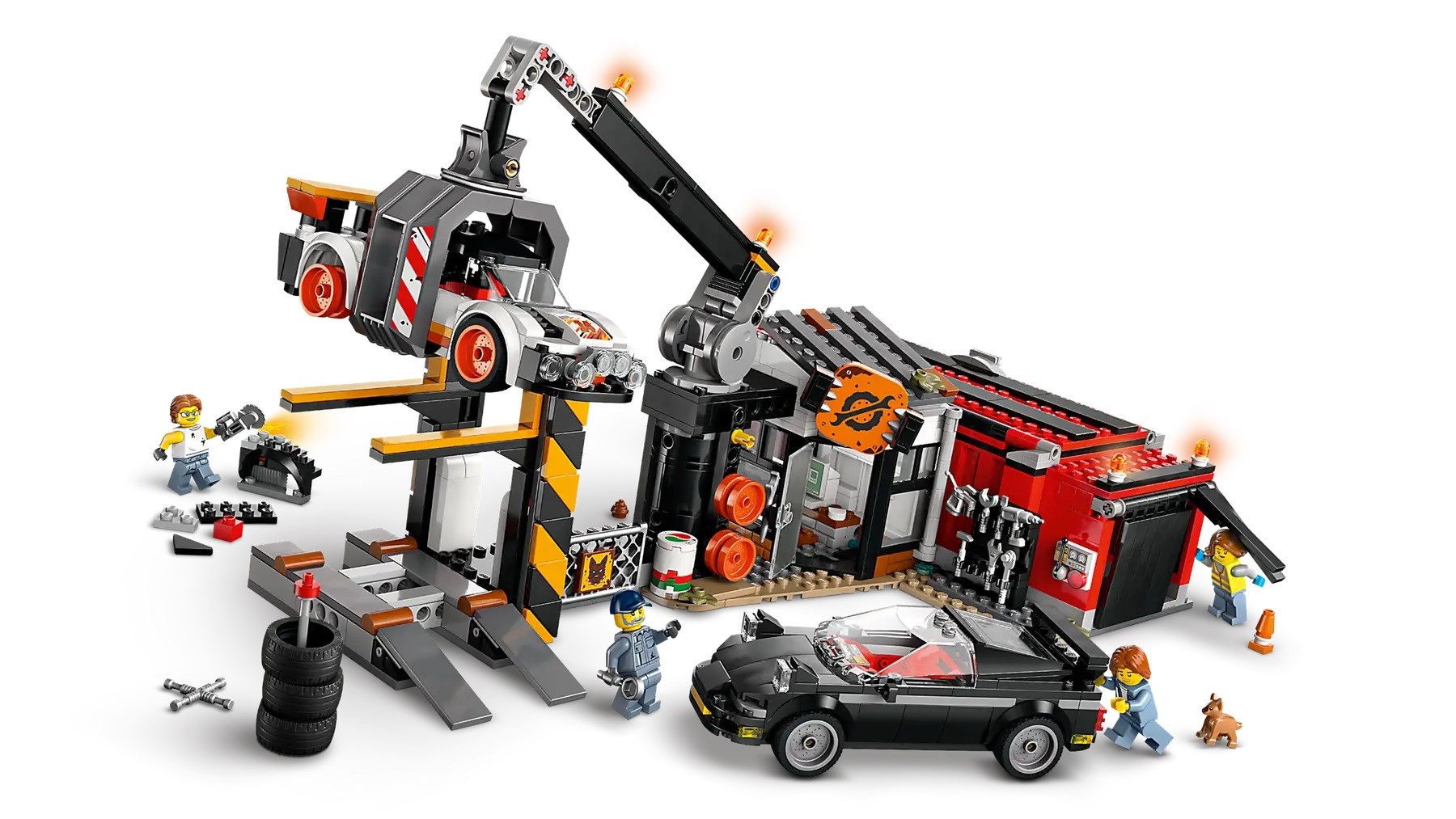 LEGO CITY 60472 Scrapyard with Cars LEGO CITY 60472 Scrapyard with Cars
