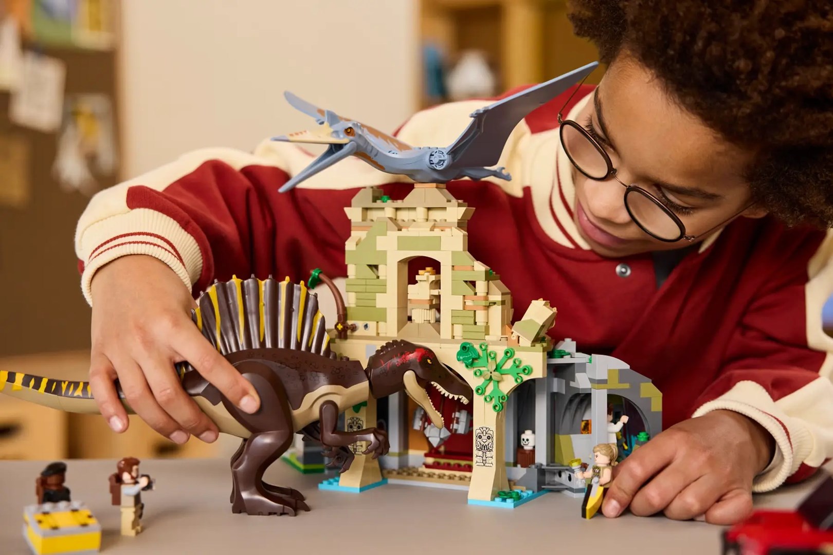 LEGO JURASSIC WORLD 76976 Spinosaurus & Quetzalcoatlus Air Mission LEGO JURASSIC WORLD 76976 Spinosaurus & Quetzalcoatlus Air Mission