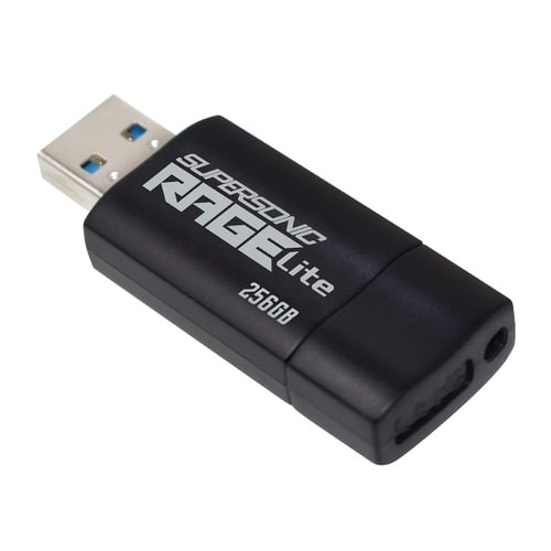 Flashdrive PATRIOT Rage Lite 512GB 120 MB/S USB 3.2 retractable Black (PEF512GRLB32U) Flashdrive PATRIOT Rage Lite 512GB 120 MB/S USB 3.2 retractable Black (PEF512GRLB32U)