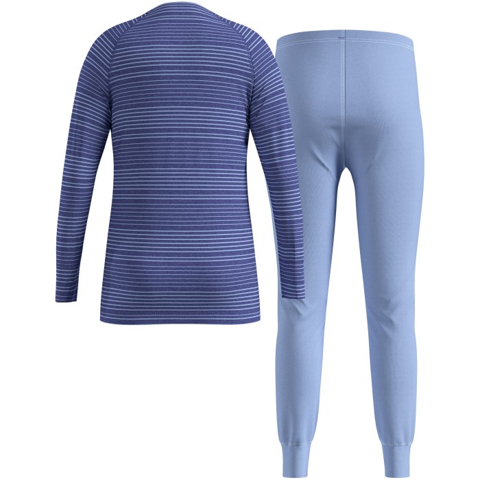 Thermal underwear - Odlo Set long ACTIVE WARM SET size 92 cm Blue Thermal underwear - Odlo Set long ACTIVE WARM SET size 92 cm Blue